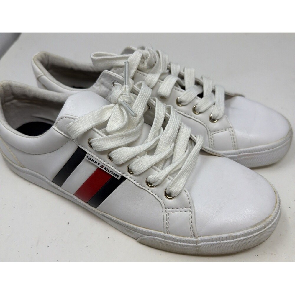 Tommy Hilfiger Twlightz Sneakers/ Tennis Women's Shoes Leather Sole Size 9M